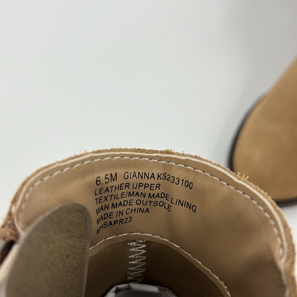 KENSIE Gianna Women’s Size 6.5 Booties Color Sand New In Box - Picture 4 of 16